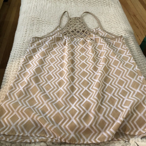 A.N.A. Sleeveless Blouse. Sz M - Picture 3 of 7